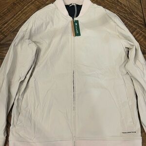 Travis Mathew Cream Lightweight Jacket